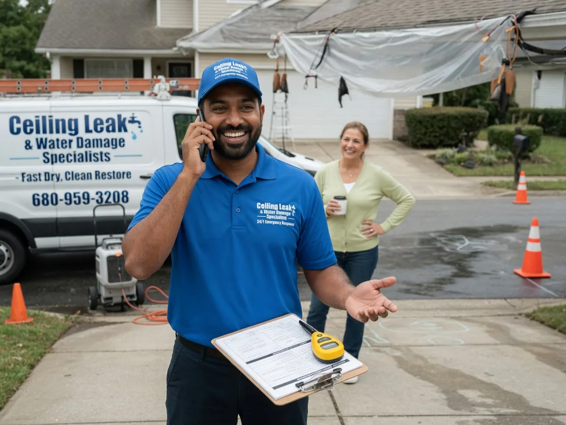 Ceiling Leak Cleanup Fordyce, NE FAQs